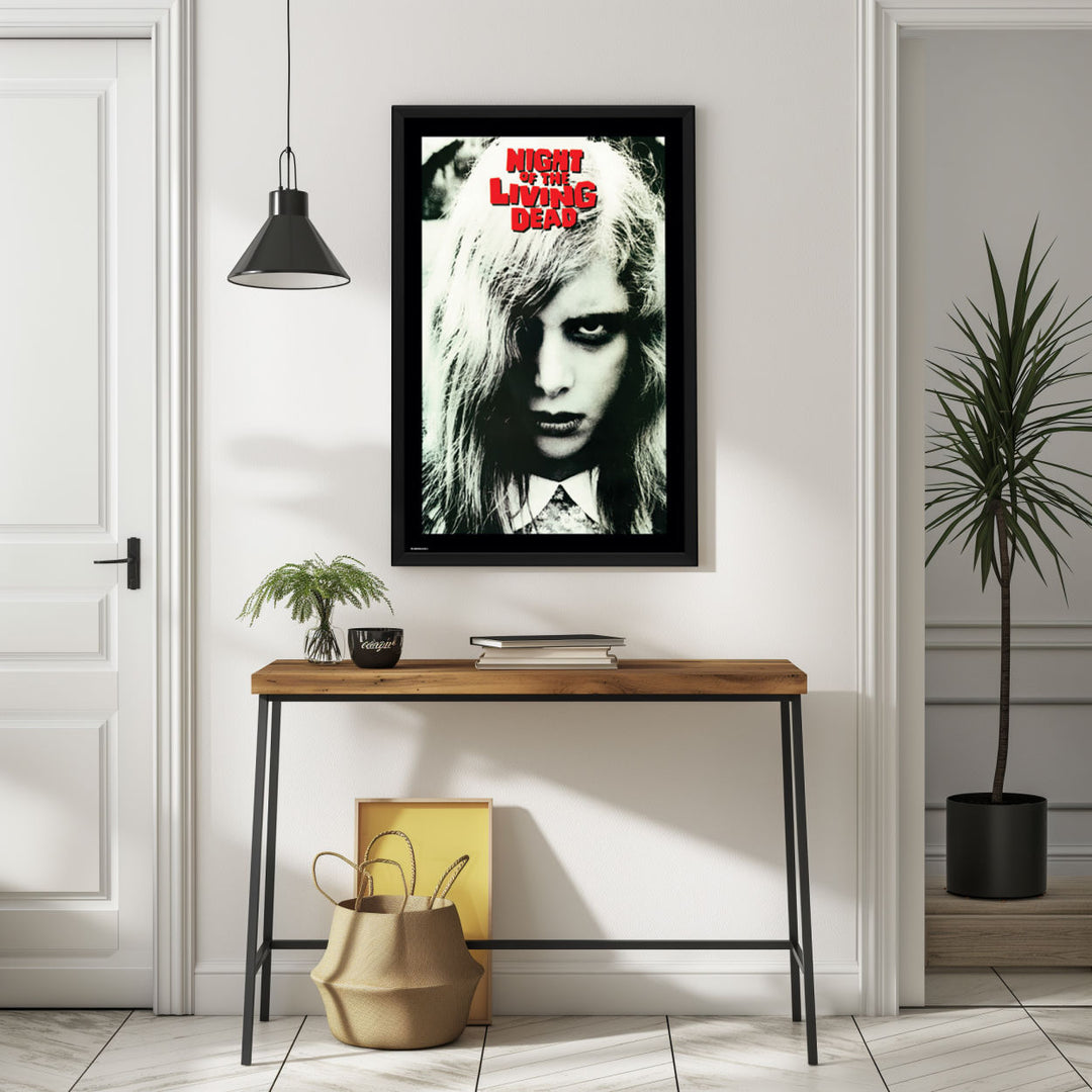 Background with Framed Poster