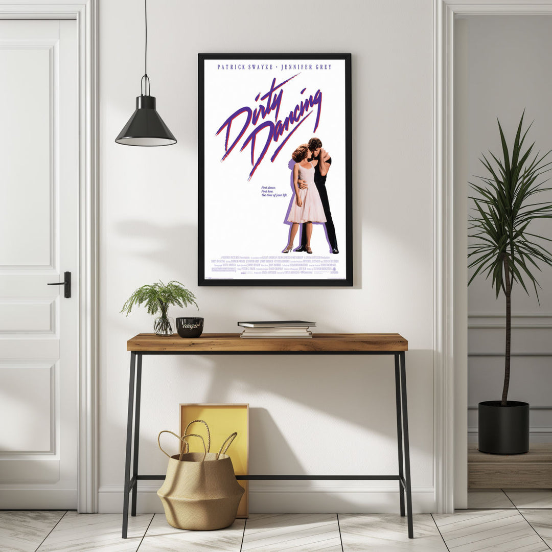 Background with Framed Poster