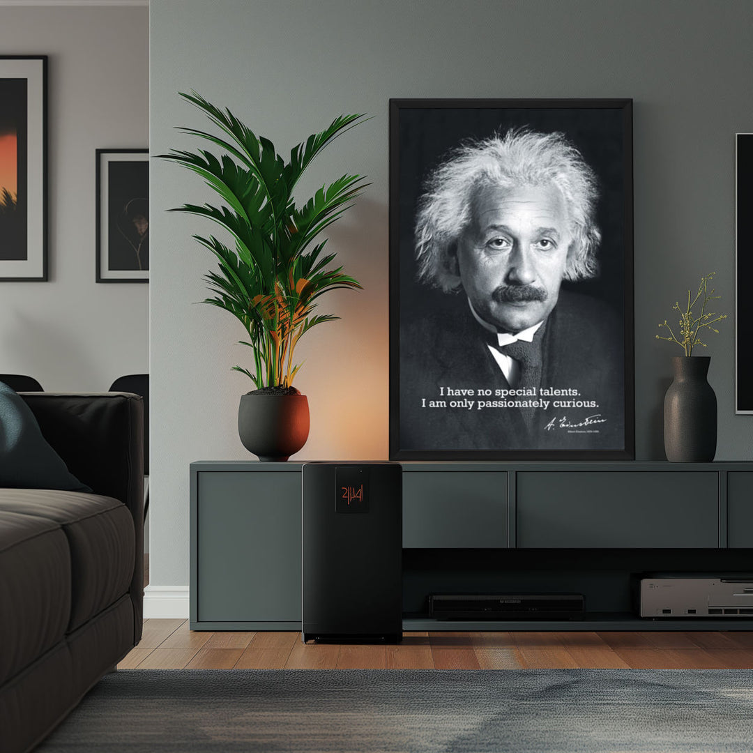 Background with Framed Poster