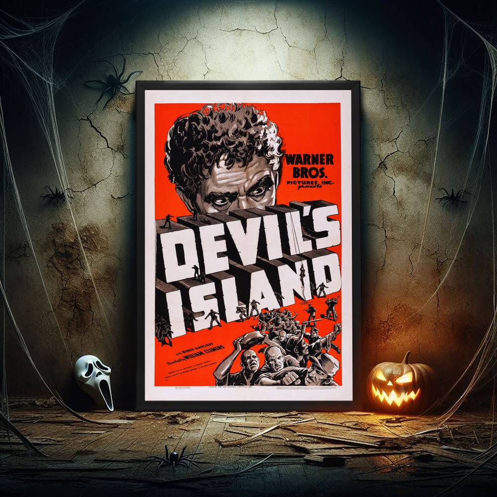 "Devil's Island" (1939) Framed Movie Poster