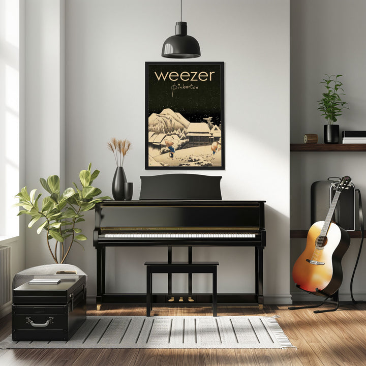 "Weezer" Framed Poster