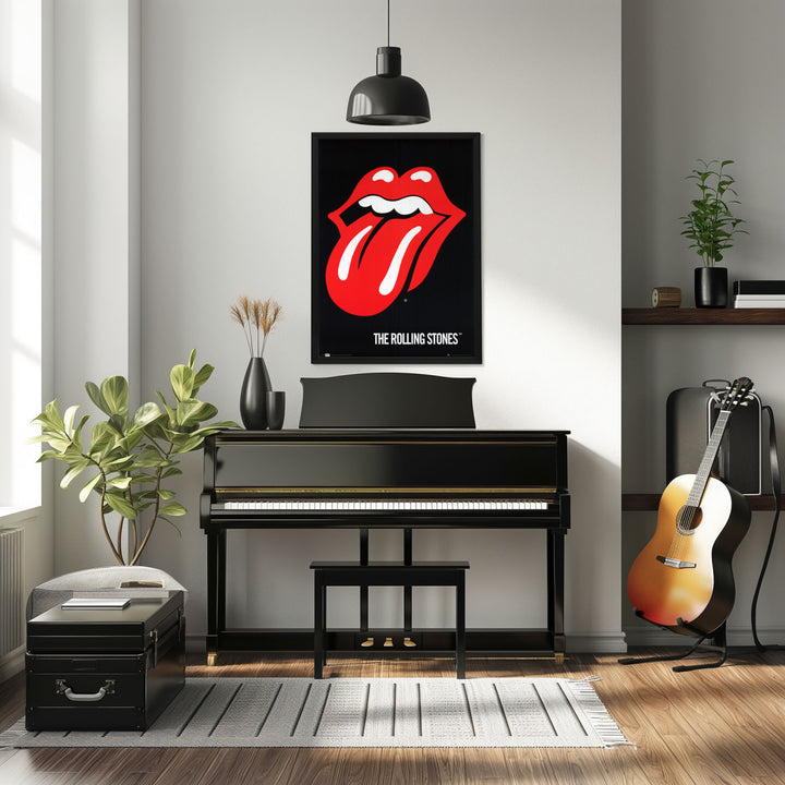 "Rolling Stones" Framed Poster