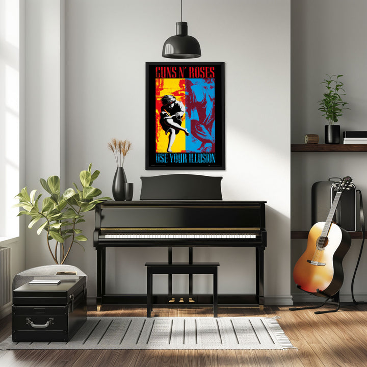 "Guns N' Roses" Framed Poster