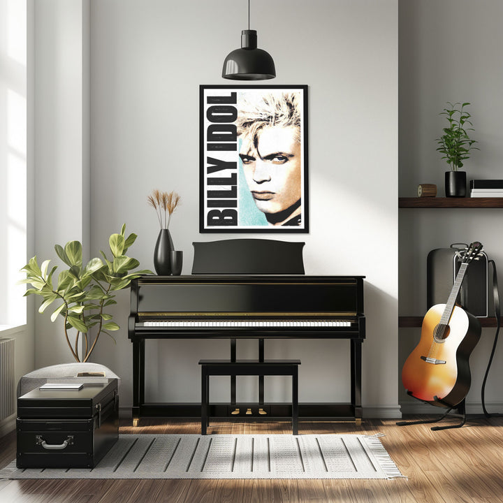 "Billy Idol" Framed Poster