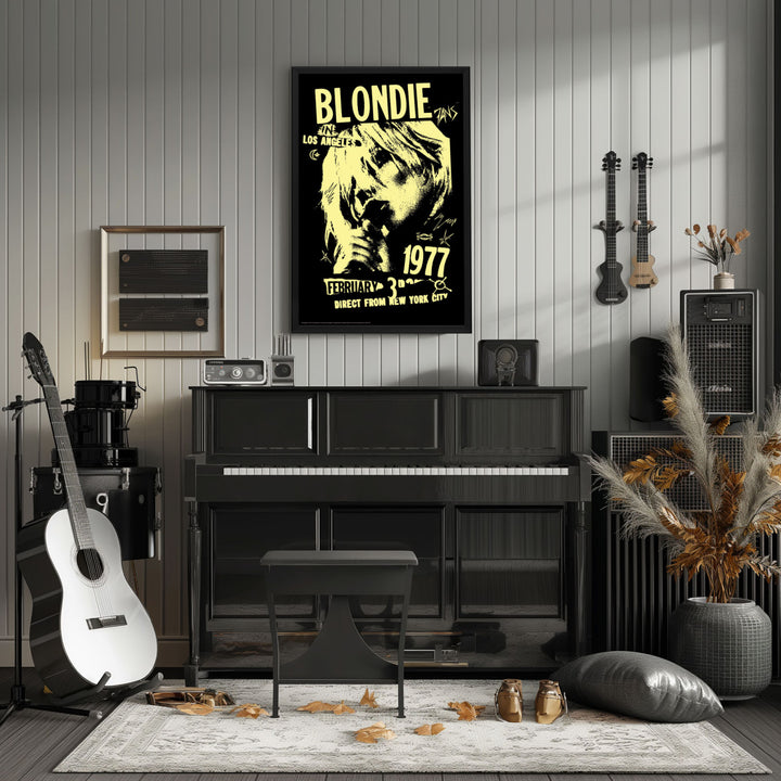 "Blondie" Framed Poster