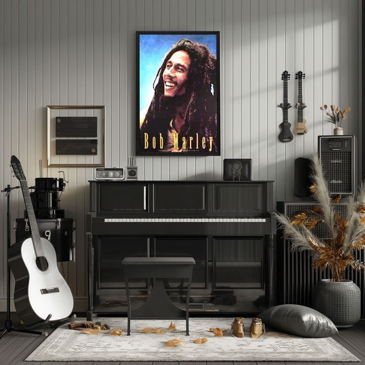 "Bob Marley" Framed Poster