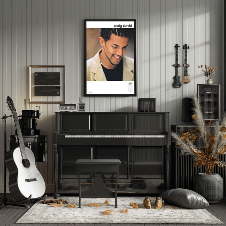 "Craig David" Framed Poster