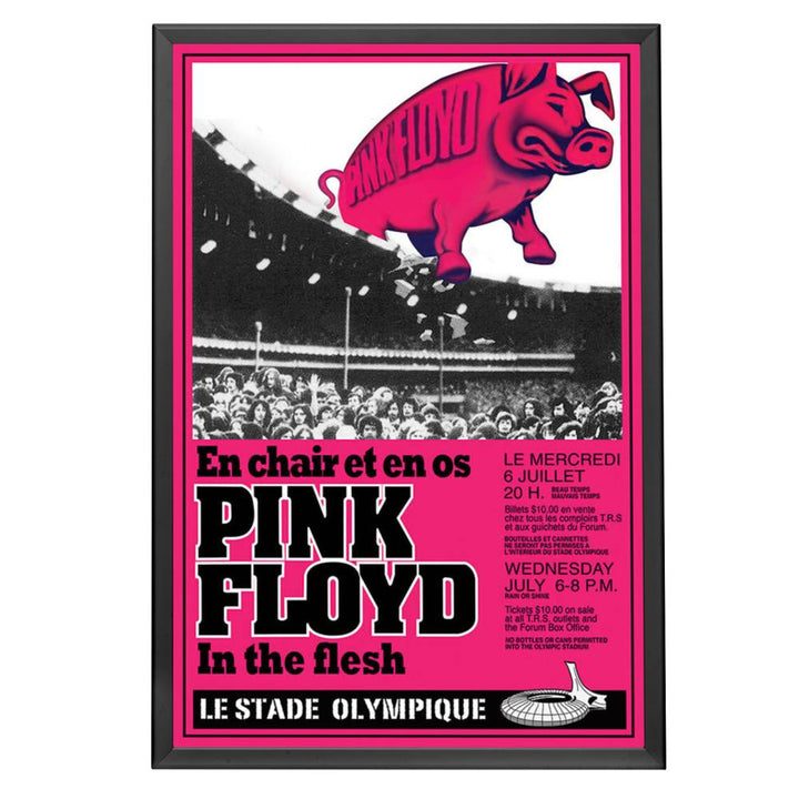 "Pink Floyd" Framed Poster