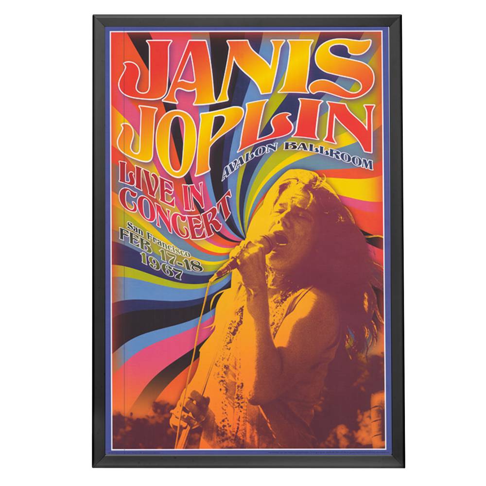 "Joplin, Janis" Framed Poster