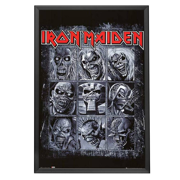 "Iron Maiden" Framed Poster