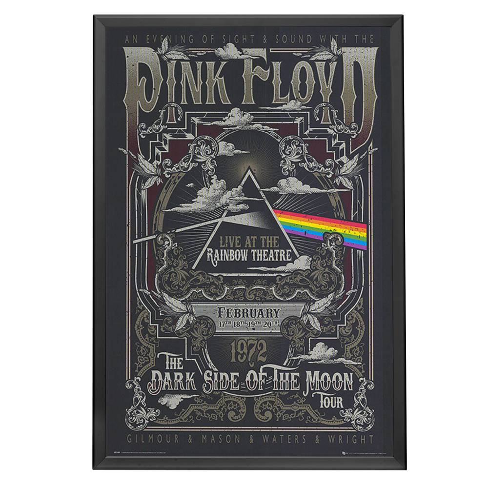 "Pink Floyd" Framed Poster