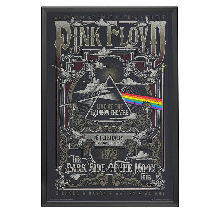 "Pink Floyd" Framed Poster