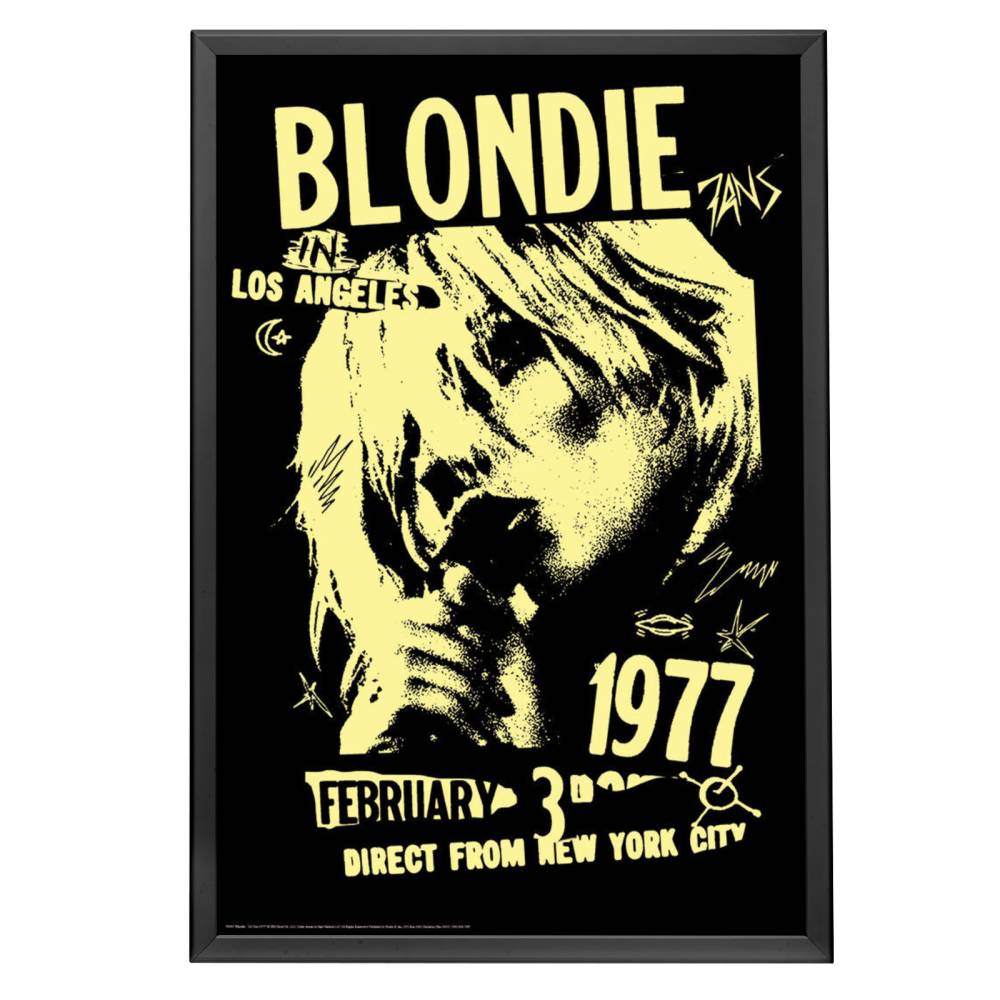 "Blondie" Framed Poster