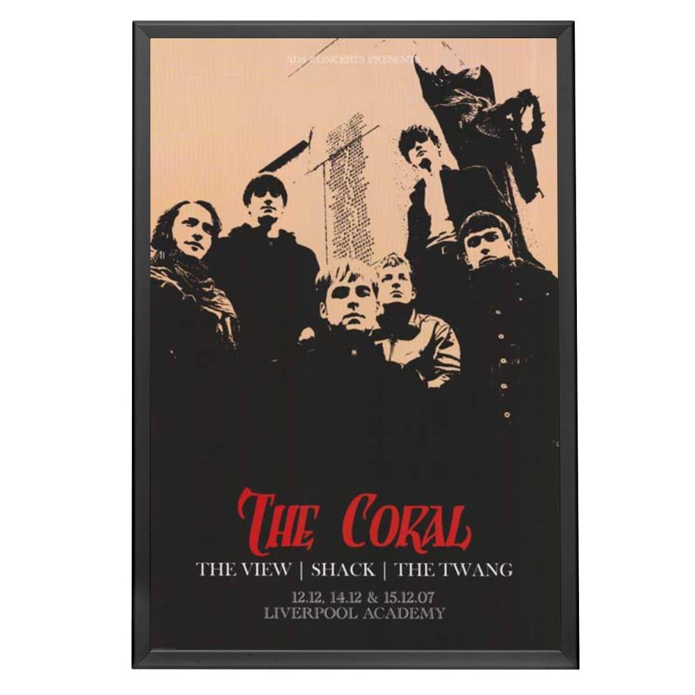 "Coral" Framed Poster