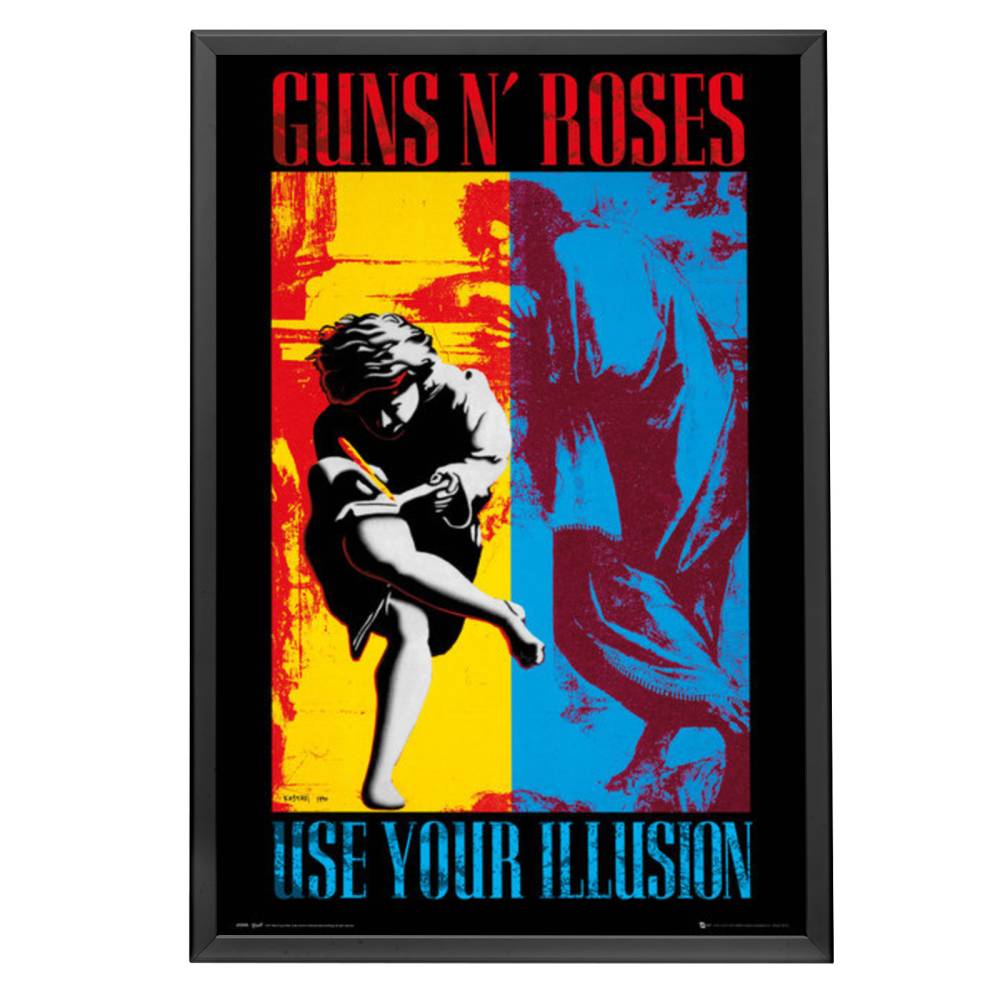 "Guns N' Roses" Framed Poster