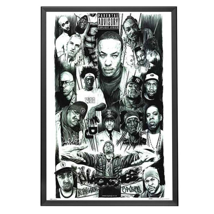 "Rap Gods 2" Framed Poster