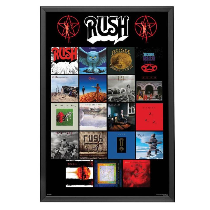 "Rush" Framed Poster