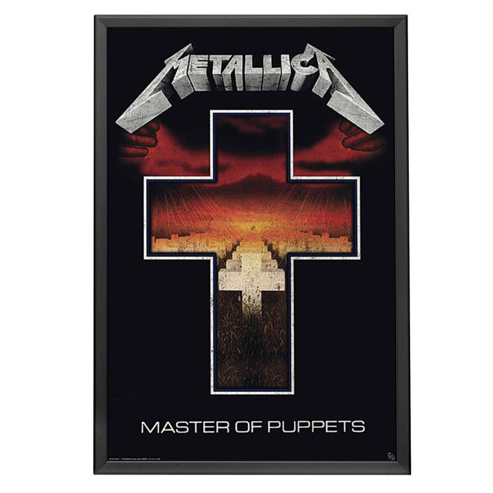 "Metallica" Framed Poster