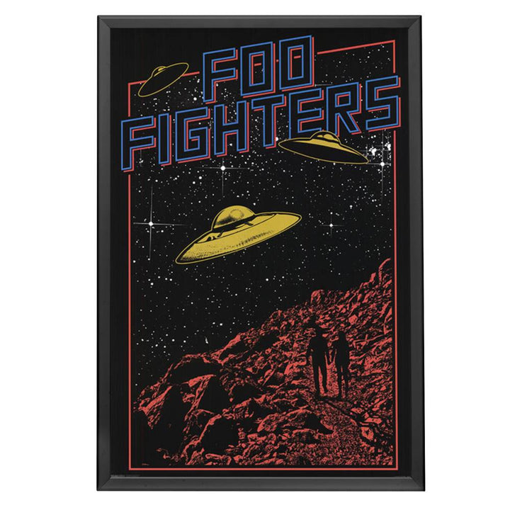 "Foo Fighters" Framed Poster