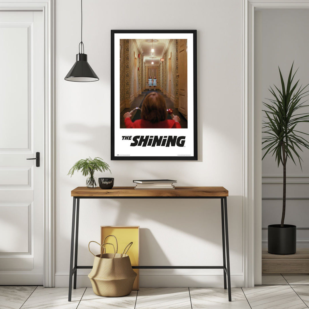 Background with Framed Poster