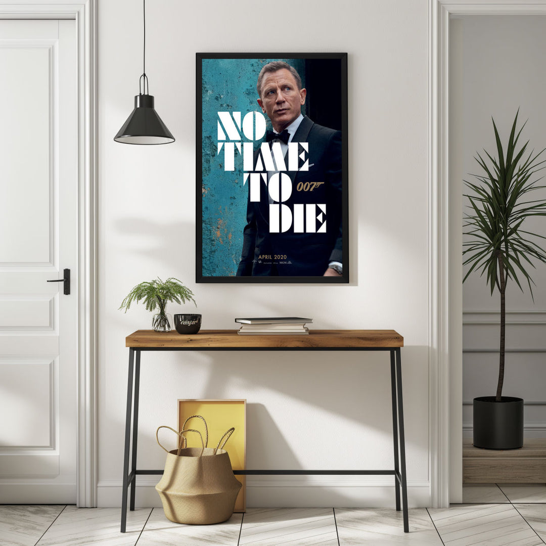 Background with Framed Poster