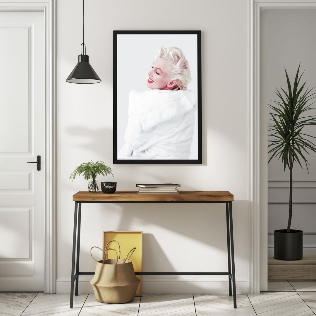 Background with Framed Poster