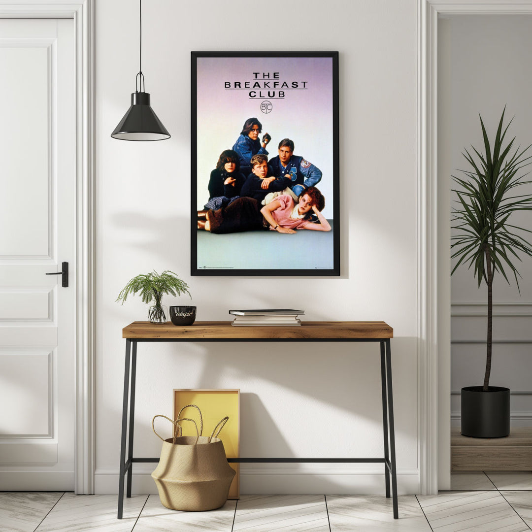 Background with Framed Poster