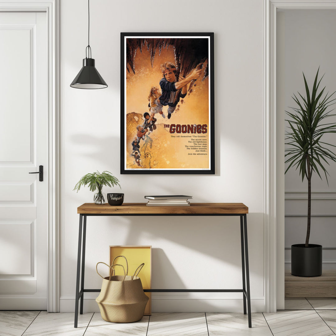 Background with Framed Poster