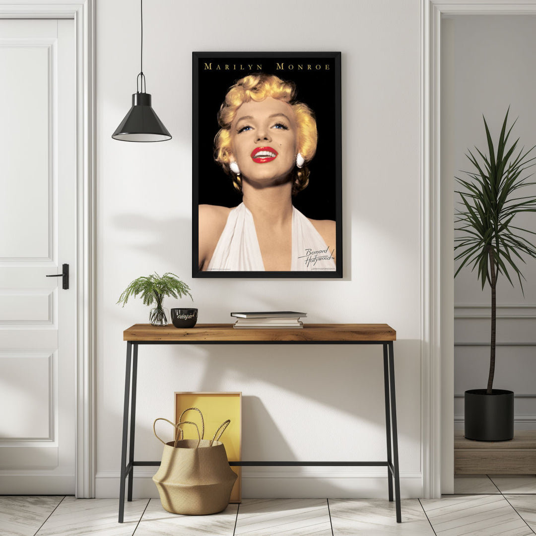 Background with Framed Poster