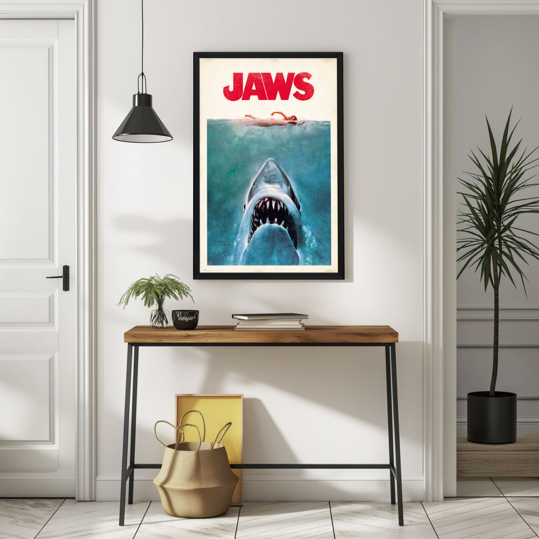 Background with Framed Poster