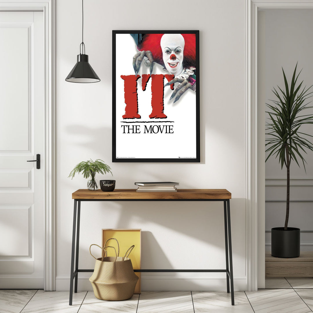 Background with Framed Poster