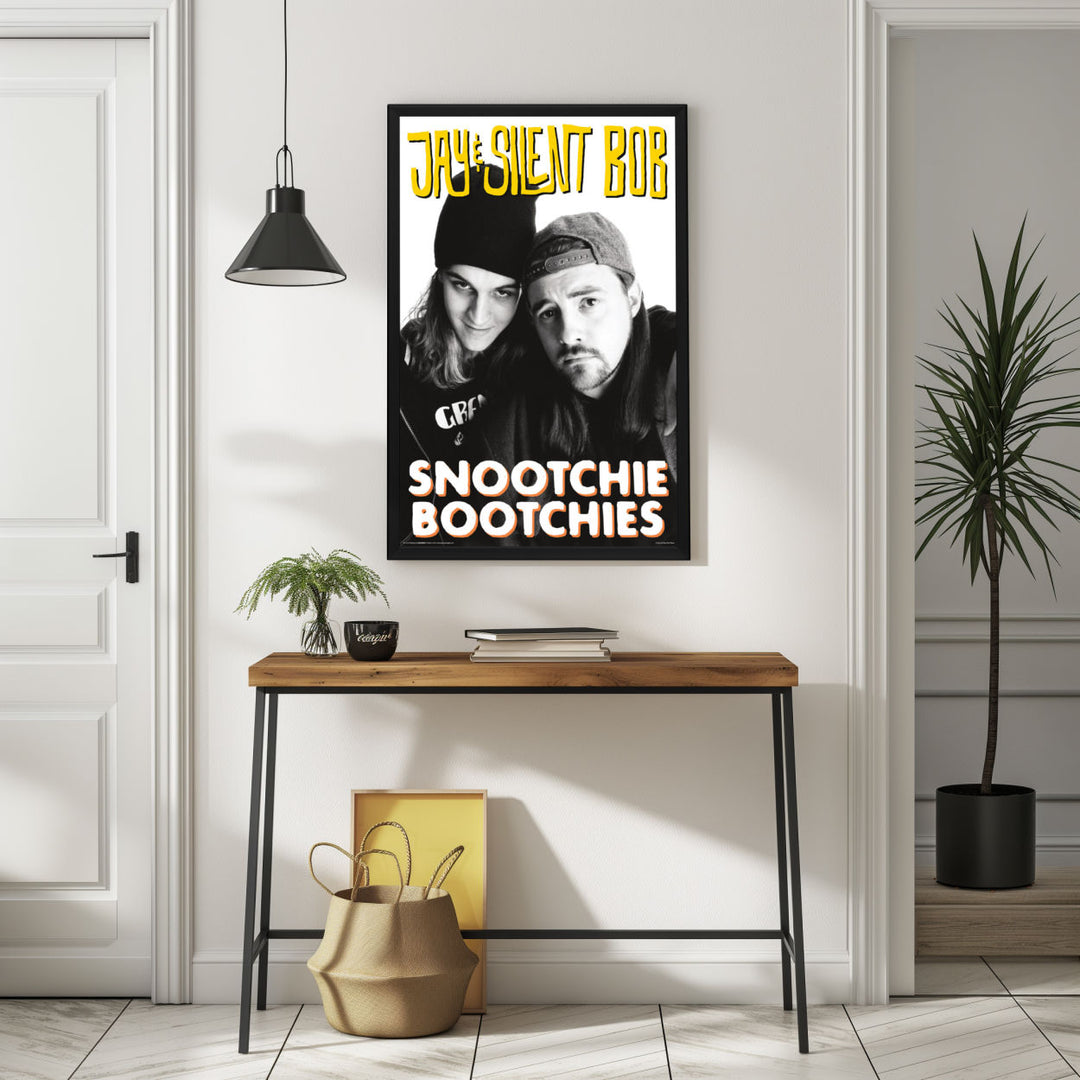 Background with Framed Poster