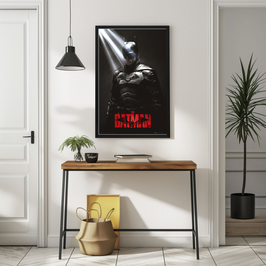 Background with Framed Poster