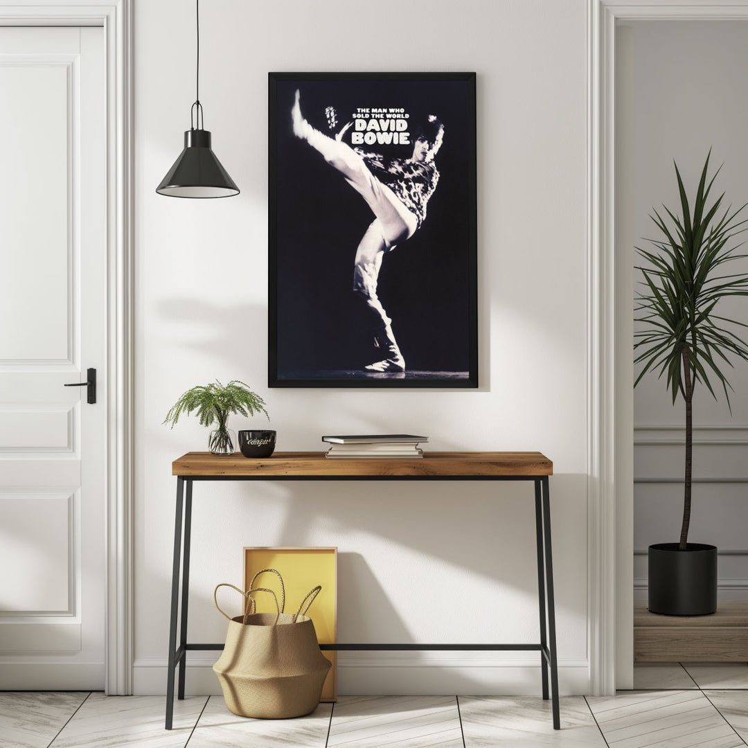 Background with Framed Poster