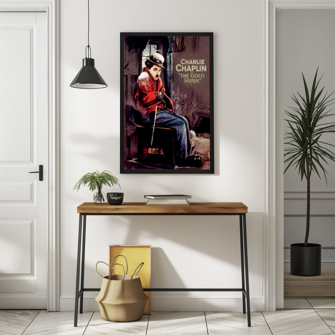 Background with Framed Poster