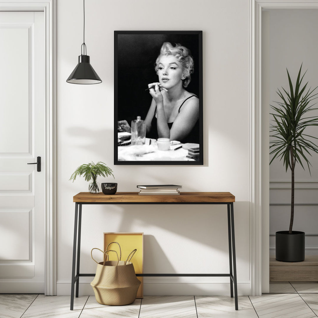 Background with Framed Poster