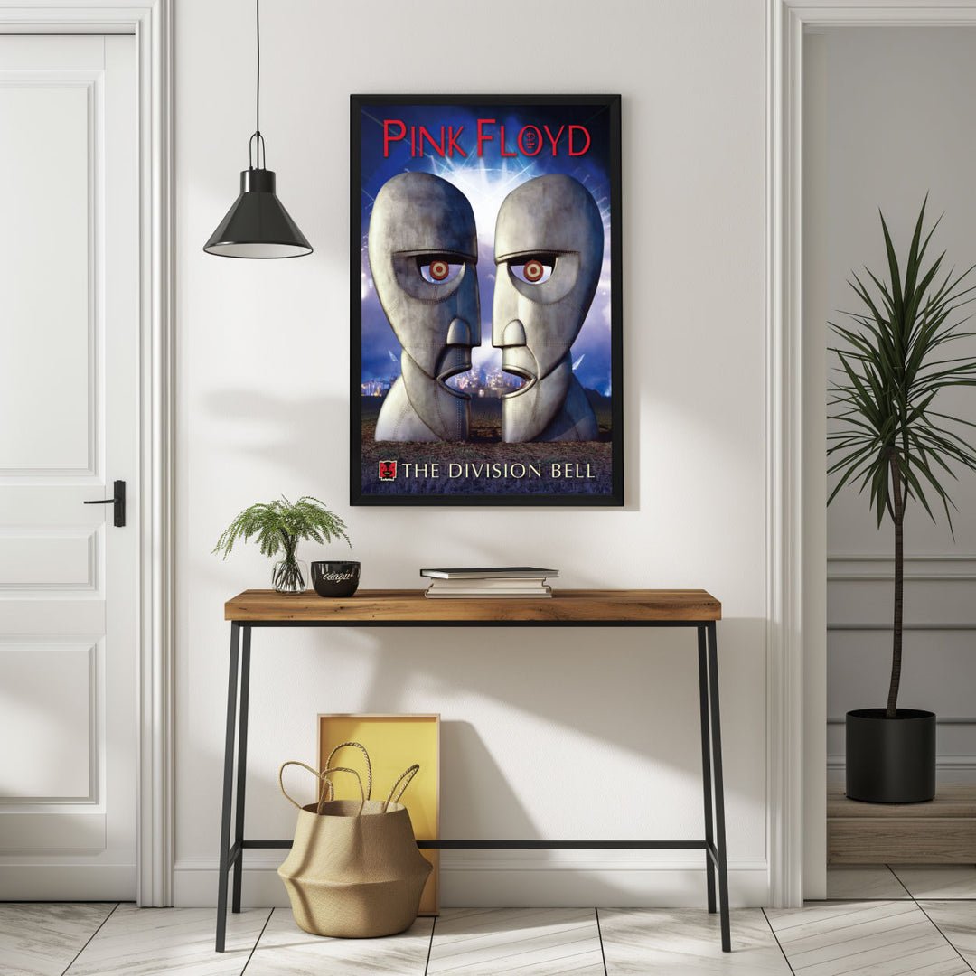 Background with Framed Poster