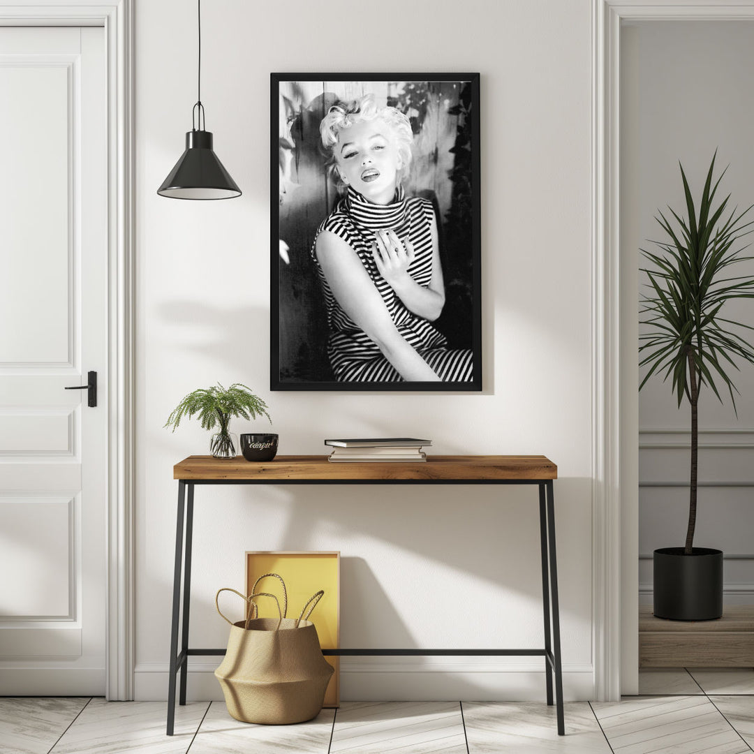 Background with Framed Poster
